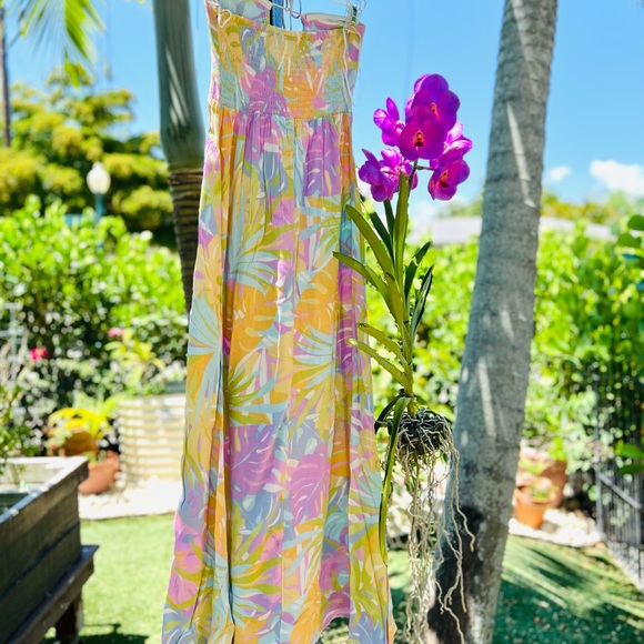 🫧🫧BILLABONG🫧🫧So Groovy Halter Maxi Dress - Picture 15 of 16